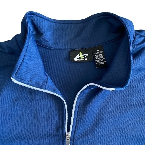 Athletech Men’s Full Zip Jacket Sz. 4X - Picture 3 of 9